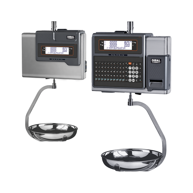 Balanza con impresora Dina DQ540 Colgante Inox