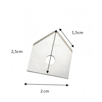 Cuchilla para dispensador de film MR-10-11