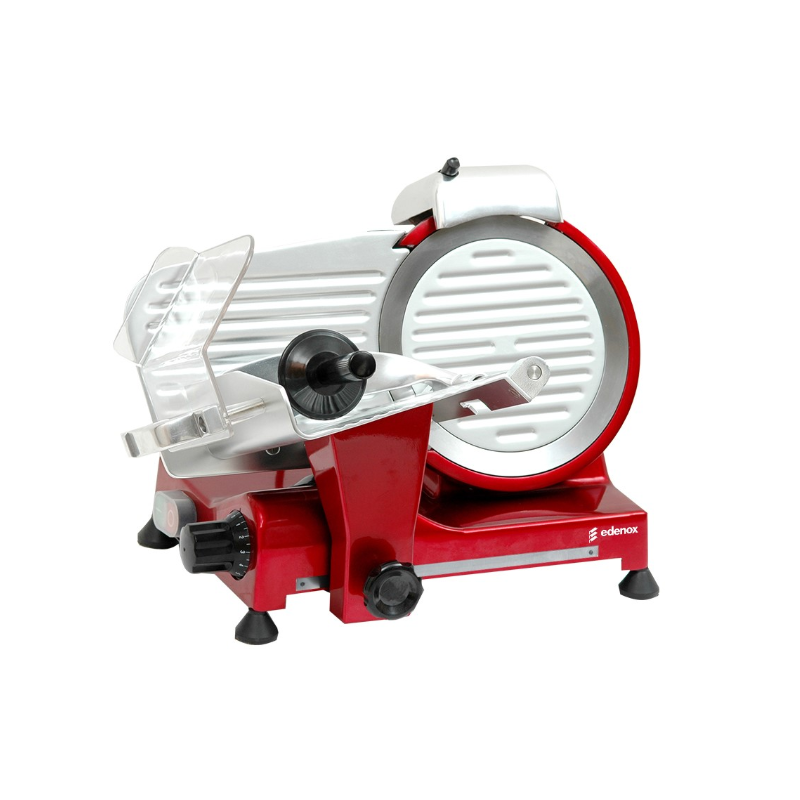 Cortadora de fiambre disco 250 mm gama estándar color rojo