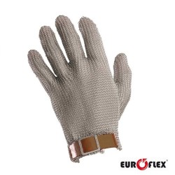 Guante de protección malla inox marrón XXS Euroflex