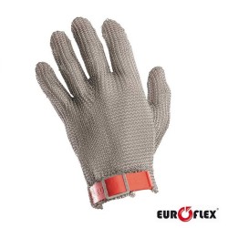 Guante de protección malla inox talla M Euroflex